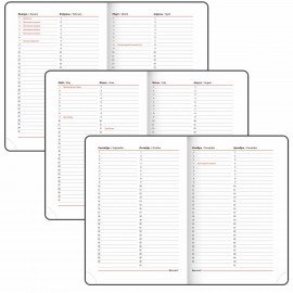 Ежедневник недатированный B6 (127х186 мм), BRAUBERG VISTA, под кожу, твердый, 136 л., "Avocado", 112112