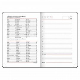 Ежедневник недатированный B6 (127х186 мм), BRAUBERG VISTA, под кожу, твердый, 136 л., "Avocado", 112112