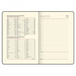 Ежедневник недатированный B6 (127х186 мм), BRAUBERG VISTA, под кожу, гибкий, 136 л., "Jazz", 112119