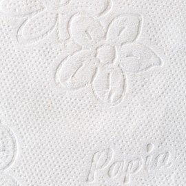 Бумага туалетная, спайка 8 шт., 3-слойная (8х17 м) Papia Professional, белая, 5080998