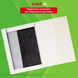 Бумага копировальная (копирка), черная, А4, 100 листов, STAFF, 112408