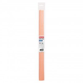 Бумага гофрированная/креповая, 32 г/м2, 50х250 см, персиковая, в рулоне, BRAUBERG, 112526