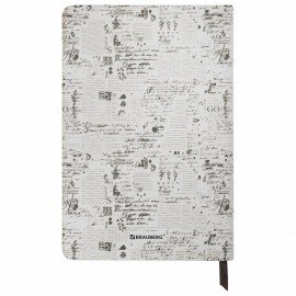 Ежедневник учителя специализированный А5 215х145 мм, BRAUBERG, под кожу, 144 л., "Old paper", 112710