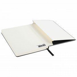 Блокнот А5 (130х210 мм), BRAUBERG ULTRA, балакрон, 80 г/м2, 96 л., в точку, черный, 113040