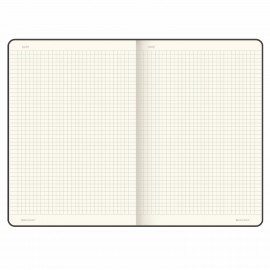 Блокнот БОЛЬШОЙ ФОРМАТ (180х250 мм) B5, BRAUBERG "Office", под кожу 80 л., клетка, красный, 113310