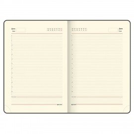 Ежедневник недатированный БОЛЬШОЙ ФОРМАТ 210х297 мм А4, BRAUBERG "Status", 160 л., темно-синий, 113359