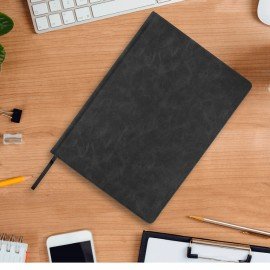 Ежедневник недатированный БОЛЬШОЙ ФОРМАТ 210х297 мм А4, BRAUBERG "Status", 160л, черный, 113360