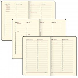 Ежедневник недатированный А5 (138х213 мм) BRAUBERG "Comodo", под кожу, 160 л., темно-синий, 113500