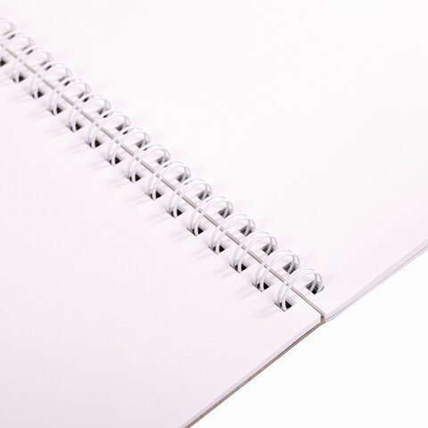 Скетчбук, рисовальная бумага 300 г/м2, 195х300 мм, 20 л., гребень, SoftTouch, брайль, "У причала", 97330