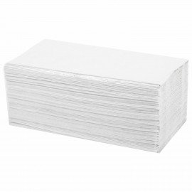 Полотенца бумажные 250 шт., VITA ЭКОНОМ (H3) 1-слой, серые, КОМПЛЕКТ 20 пачек, 22х23 см, V-сложение, NV-250N1