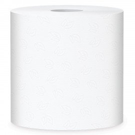 Полотенца бумажные рулонные 150 м, PROtissue (H1) PREMIUM, 2-слойные, белые, КОМПЛЕКТ 6 рулонов, С222