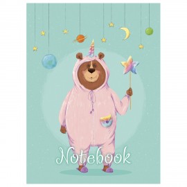 Блокнот МАЛЫЙ ФОРМАТ А6 105x152 мм, 40 л., гребень, фольга, TWIN лак, клетка, "МИКС 5" (8 видов), 099050