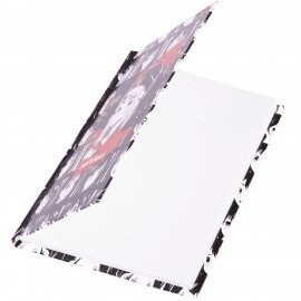 Блокнот МАЛЫЙ ФОРМАТ (110х147 мм), А6, 80 л., твёрдый, клетка, STAFF, "Аниме", 114436