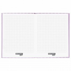 Блокнот МАЛЫЙ ФОРМАТ (110х147 мм), А6, 80 л., твёрдый, клетка, BRAUBERG KIDS, "Фруктики", 114444