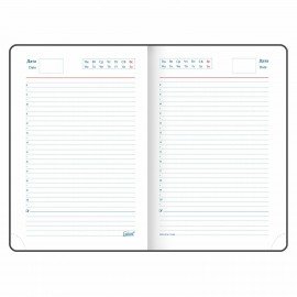 Ежедневник недатированный А5 148х218 мм GALANT "Ritter", под кожу, 160 л., коричневый, 114466