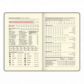 Ежедневник недатированный МАЛЫЙ ФОРМАТ 100x150 мм, А6, BRAUBERG "Iguana", под кожу, 160 л., синий, 114467