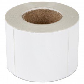 Термоэтикетки ТОП, 58х60 мм, 500 этикеток в ролике, прозрачная подложка из пленки, 114499