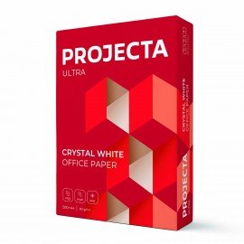 Бумага офисная А4, 80 г/м2, 500 л., марка А, PROJECTA ULTRA, Россия, 162% (CIE)
