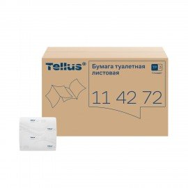 Бумага туалетная TORK (Система Т3) КОМПЛЕКТ 40 шт., Universal, листовая, 250 л., 11х23 см, 1-слойная, 114272