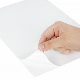 Этикетка самоклеящаяся 210х297 мм, 1 этикетка, белая, 80 г/м2, 100 листов, STAFF, 115173