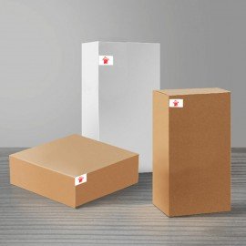 Этикетка самоклеящаяся 38х21,2 мм, 65 этикеток, белая, 80 г/м2, 100 листов, STAFF, 115188