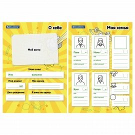 Папка-портфолио школьника, А4, на молнии, 8 вкладышей, обложка твёрдая, ОТЛИЧНИКИ, BRAUBERG, 115244