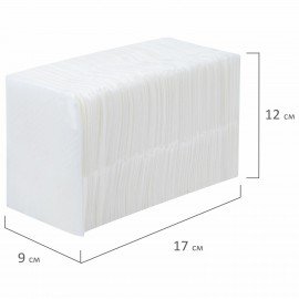 Салфетки бумажные для диспенсера (N2), LAIMA PREMIUM, КОМПЛЕКТ 36 пачек по 300 шт., 20х17 см, белые, 115501