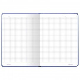 Блокнот с резинкой в клетку 96 л., А5 145х203 мм, твердая обложка, BRAUBERG, "Pastel", 115533