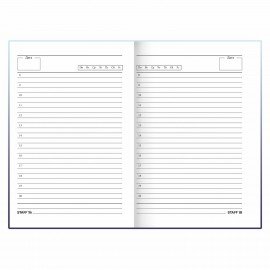 Ежедневник недатированный А5 145х215 мм, ламинированная обложка, 160 л., STAFF, "Древо жизни", 115562