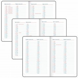 Ежедневник датированный 2025 А5 148х218 мм GALANT "Ritter", под кожу, коричневый, 115715