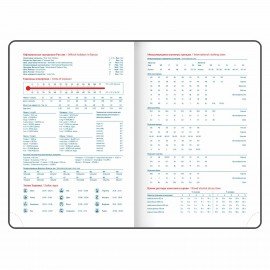 Ежедневник датированный 2025 А5 148х218 мм GALANT "Ritter", под кожу, темно-синий, 115717