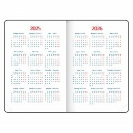 Ежедневник датированный 2025 А5 148х218 мм GALANT "Ritter", под кожу, бордовый, 115718