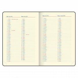 Ежедневник датированный 2025 А5 148х218 мм GALANT "Infinity Silver", под кожу, серый, 115724