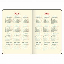 Ежедневник датированный 2025 А5 148х218 мм GALANT "Infinity Silver", под кожу, бежевый, 115725