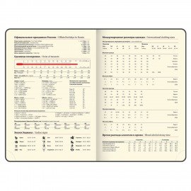 Ежедневник датированный 2025, БОЛЬШОЙ ФОРМАТ, 210х297 мм, А4, BRAUBERG "Comodo", под кожу, синий, 115735