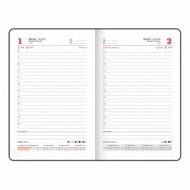 Ежедневник датированный 2025 МАЛЫЙ ФОРМАТ 100х150 мм А6, BRAUBERG "Select", балакрон, розовый, 115754