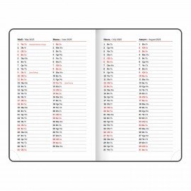 Ежедневник датированный 2025 МАЛЫЙ ФОРМАТ 100х150 мм А6, BRAUBERG "Select", балакрон, розовый, 115754