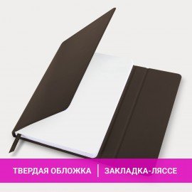 Ежедневник датированный 2025, А5, 138x213 мм, BRAUBERG "Towny", под кожу, клапан, коричневый, 115766