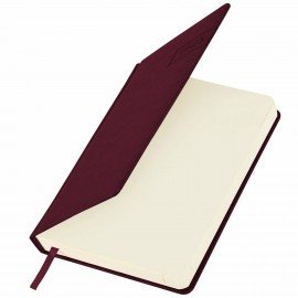 Ежедневник датированный 2025, А5, 138x213 мм, BRAUBERG "Imperial", под кожу, бордовый, 115785