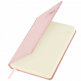 Ежедневник датированный 2025, А5, 138x213 мм, BRAUBERG "Imperial", под кожу, розовый, 115790