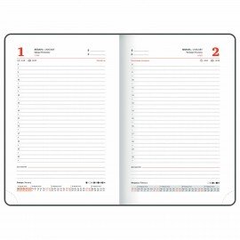 Ежедневник датированный 2025, А5, 138x213 мм, BRAUBERG "Legend", под кожу, застежка, фиолетовый, 115795