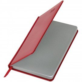 Ежедневник датированный 2025 А5 138x213 мм BRAUBERG "Rainbow", под кожу, красный, 115801