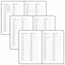 Ежедневник датированный 2025 А5 138x213 мм BRAUBERG "Rainbow", под кожу, желтый, 115806