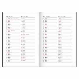 Ежедневник датированный 2025 А5 138x213 мм BRAUBERG "Senator", под кожу, фиолетовый, 115818