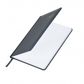 Еженедельник датированный 2025, А5, 145х215 мм, BRAUBERG "Select", балакрон, темно-синий, 115971