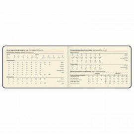 Еженедельник датированный 2025 МАЛЫЙ ФОРМАТ 95х155 мм А6, BRAUBERG "Unique", черный, 115998