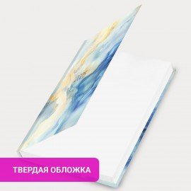 Ежедневник датированный 2025 145х215 мм, А5, STAFF, ламинированная обложка, "Blue Marble", 116021