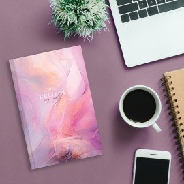 Ежедневник датированный 2025 145х215 мм, А5, STAFF, ламинированная обложка, "Believe", 116028