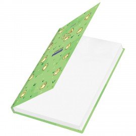 Ежедневник датированный 2025 145х215 мм, А5, STAFF, ламинированная обложка, "Утки", 116033