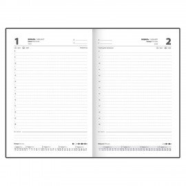 Ежедневник датированный 2025 145х215 мм, А5, STAFF, ламинированная обложка, "Relaxation", 116036